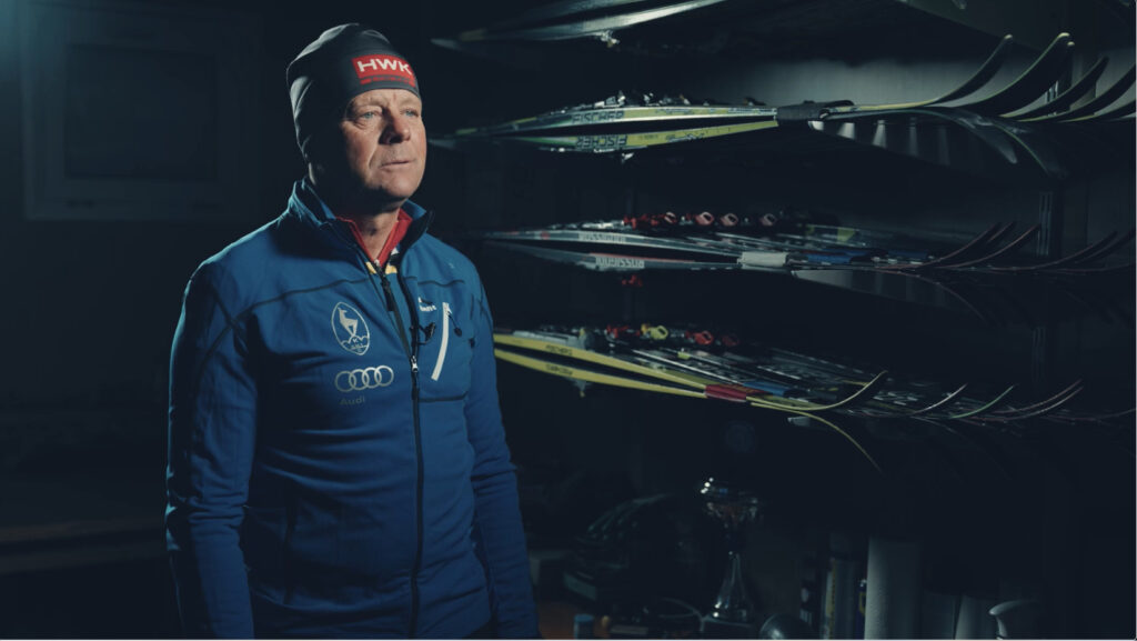 Langlauftrainer Toni